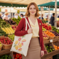 grapefruit-canvas-tote-bag thumbnail 2
