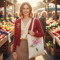 camelia-tote-bag thumbnail 2
