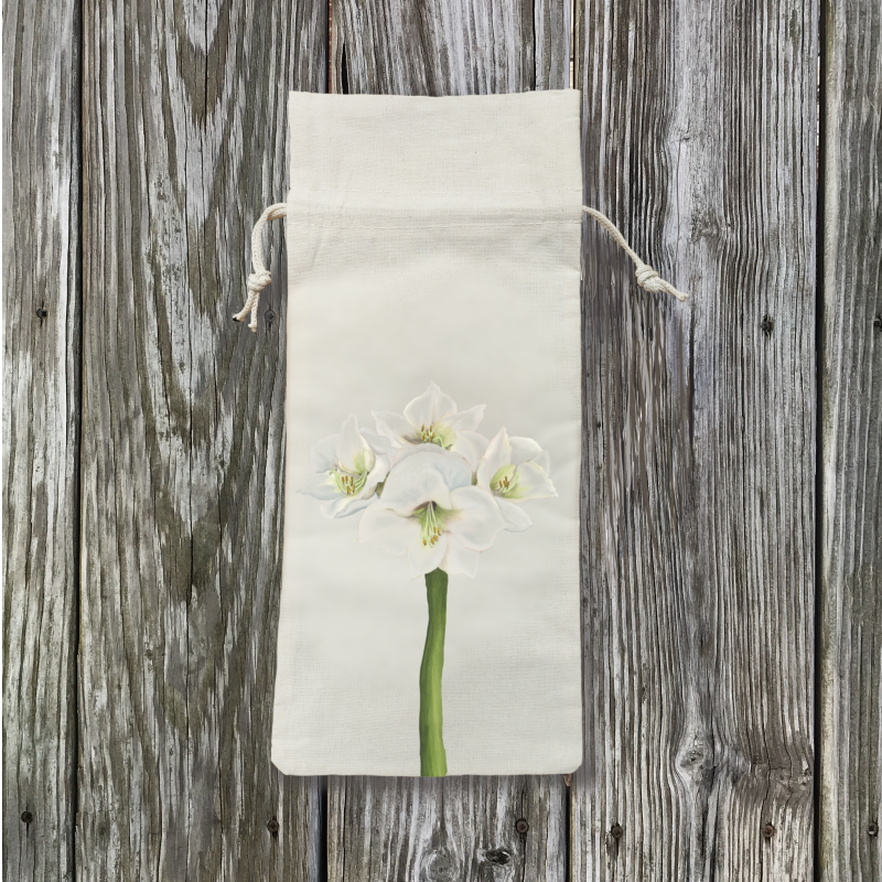 amaryllis-wine-bag
