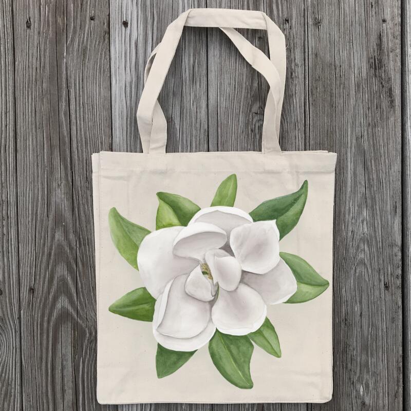 magnolia-bloom-tote-bag