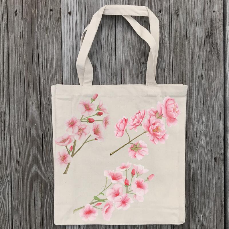 cherry-blossom-tote-bag