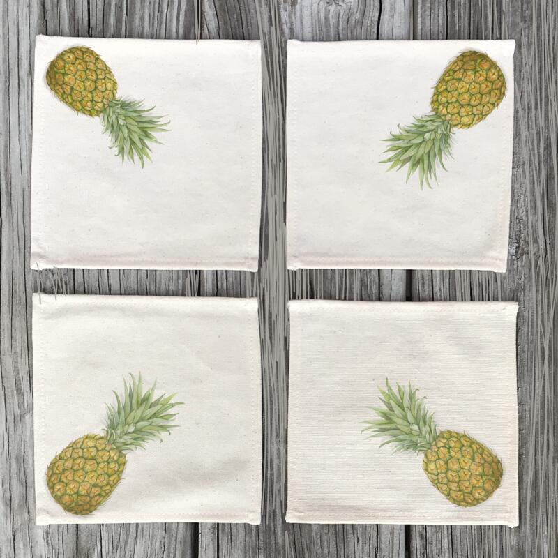 pineapple-cocktail-napkins