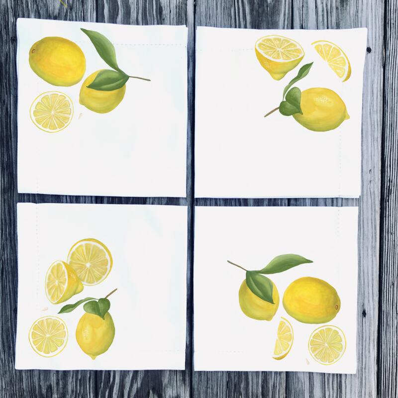 lemon-dinner-napkins