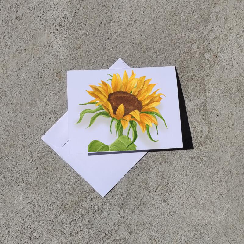 sunflower-notecards