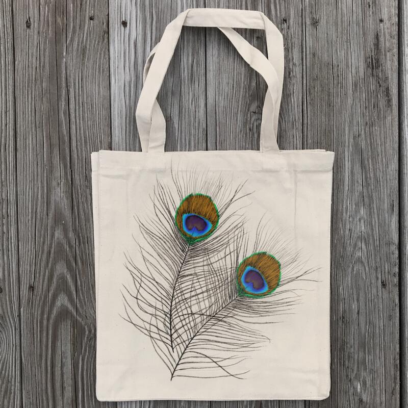 peacock-feather-tote-bag