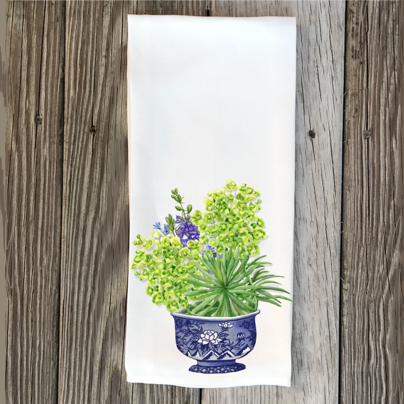 porcelain-and-blues-towel--euphorbia