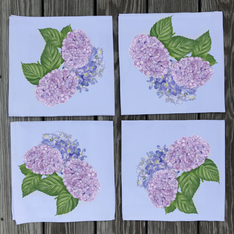 hydrangea-dinner-napkins