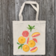 grapefruit-canvas-tote-bag thumbnail 1