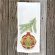 antique-christmas-ball-1-with-pine-sprig-hand-towel thumbnail 1