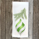 lime-stripe-ornament-handtowel thumbnail 1
