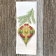 antique-red-jewel-ornament-handtowel thumbnail 1