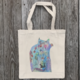 cat-blue-tote-bag thumbnail 1