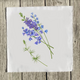 delphinium-“a”-quilt-square thumbnail 1