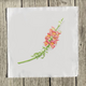 orange-/-pink-snapdragon-quilt-square thumbnail 1