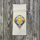 antique-royal-blue-jewel-ornament-wine-bag thumbnail 1